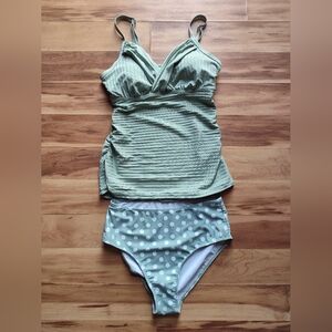 Women's Green Bikini Set